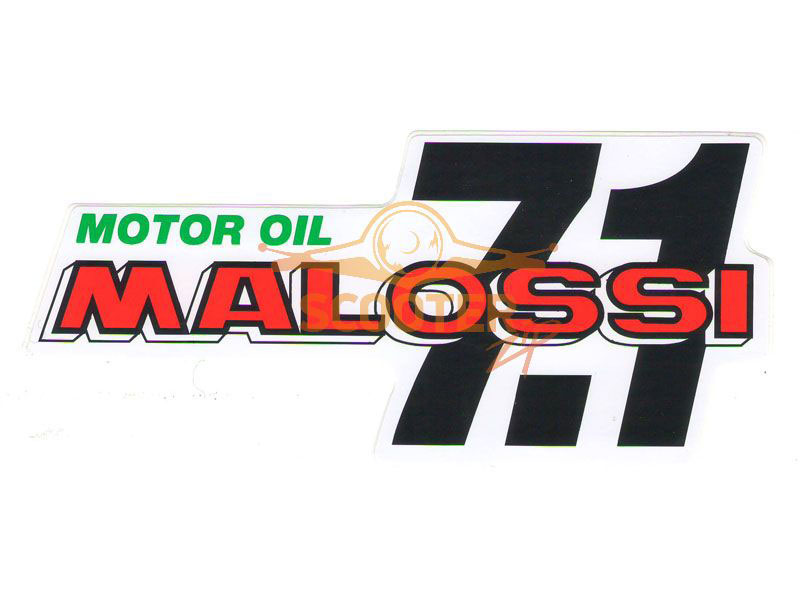 Наклейка MOTOR OIL 15см. MALOSSI (Италия), 9911917_OIL