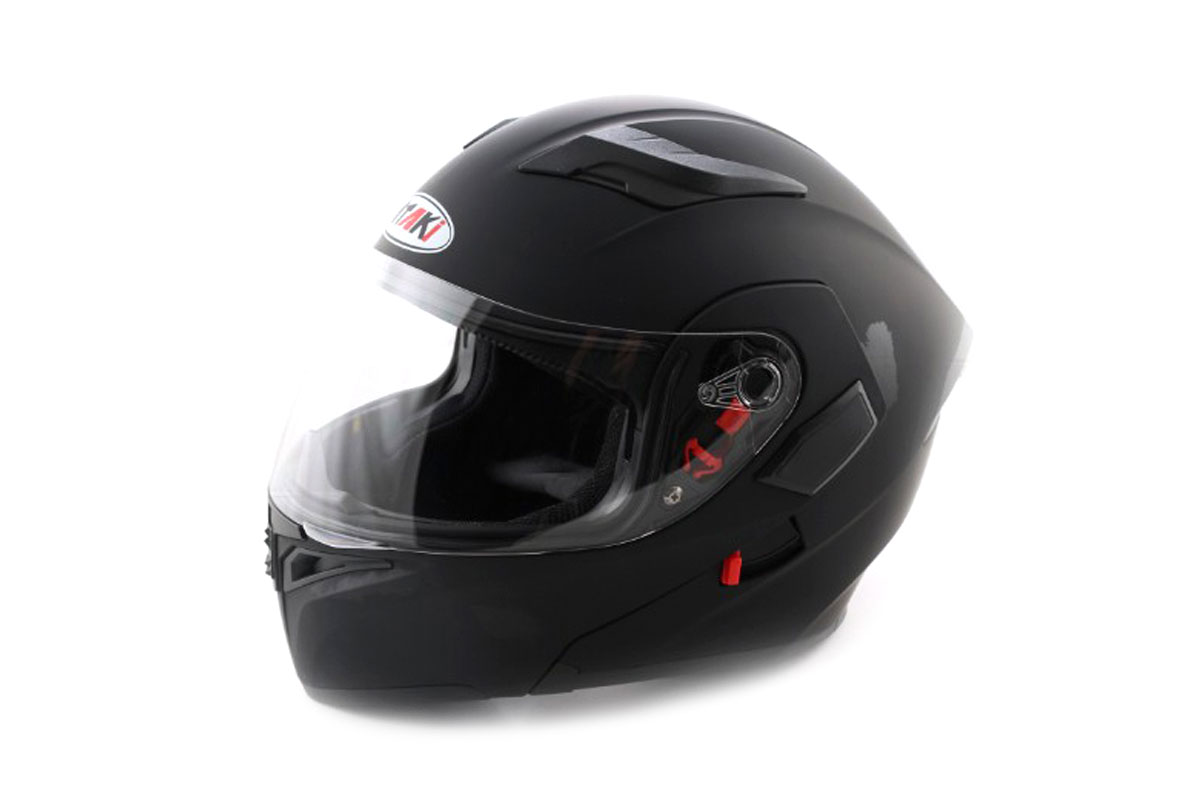 Шлем (модуляр) Ataki FF902 Solid черный матовый, размер M (57-58см)