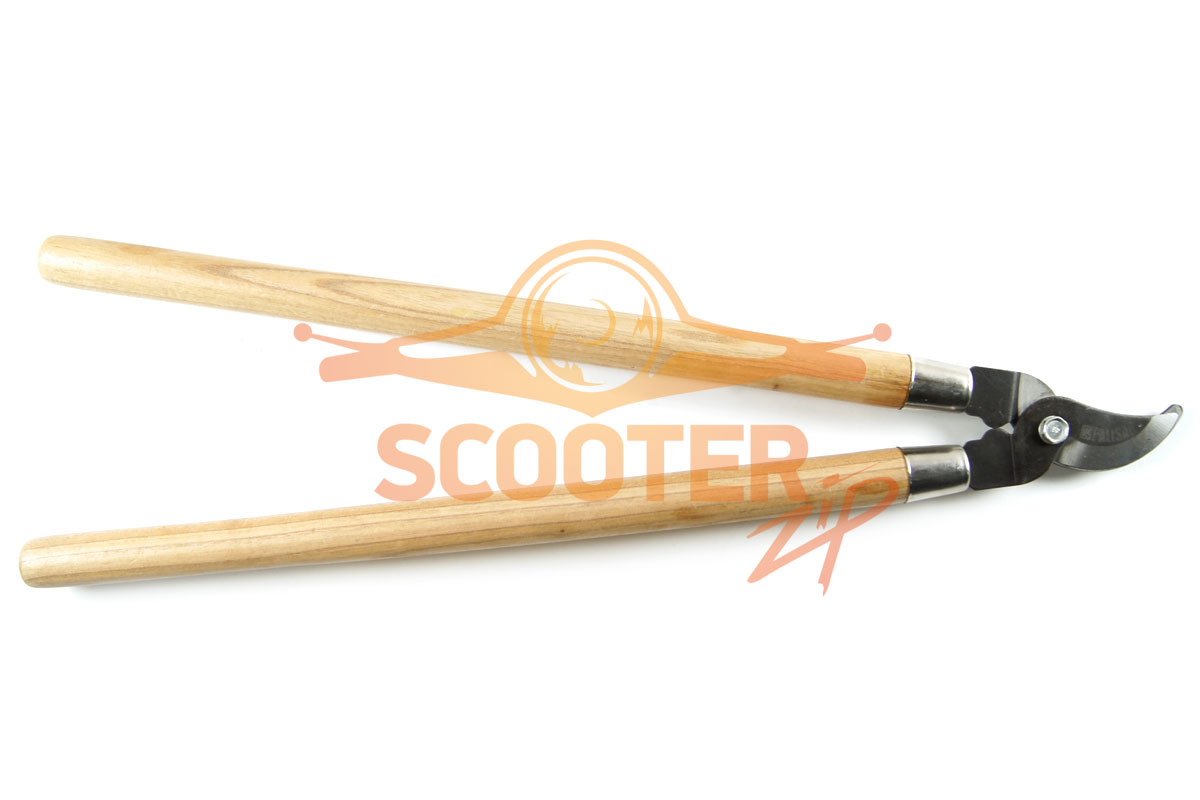 Сучкорез, 640 мм, загнутые лезвия из углеродистой стали, деревянные ручки PALISAD, 605665