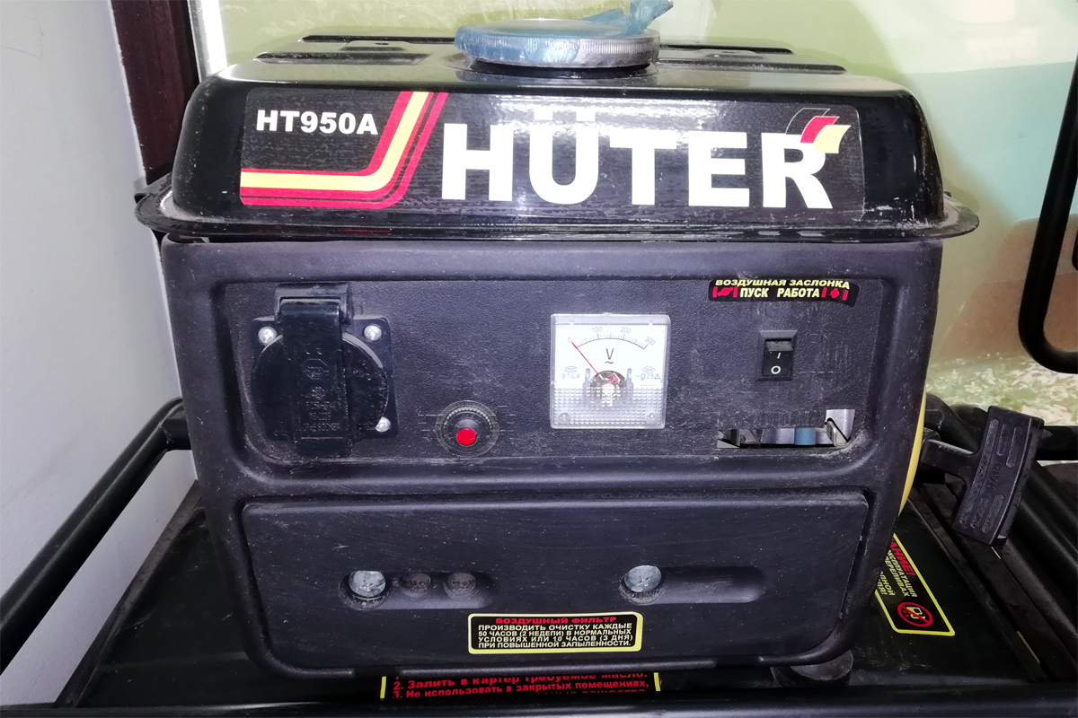 Бензогенератор HUTER HT950A, HT950A