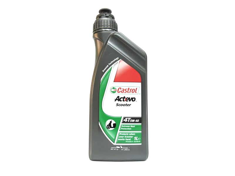 Масло Castrol 4T Act-Evo scooter 5W40 1л, XSL-AES4T5W40-1