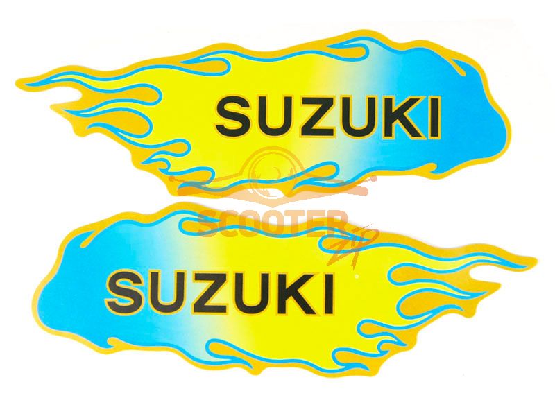 Наклейки (2шт) (5х15) Suzuki, 4620767361365
