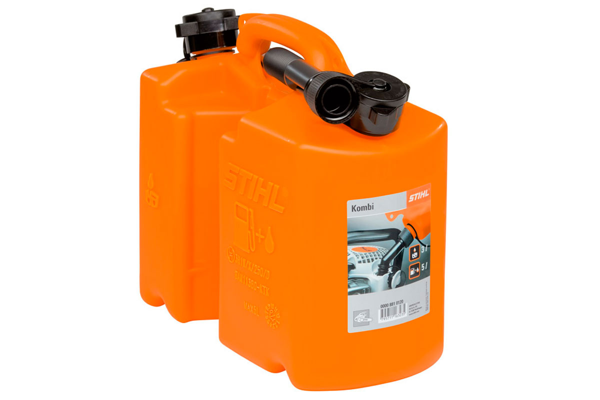Канистра комбинированная , оранжевая, 3л/1, 5л STIHL для бензокосы PATRIOT PT 5555 ES Country (20121693), 00008810124