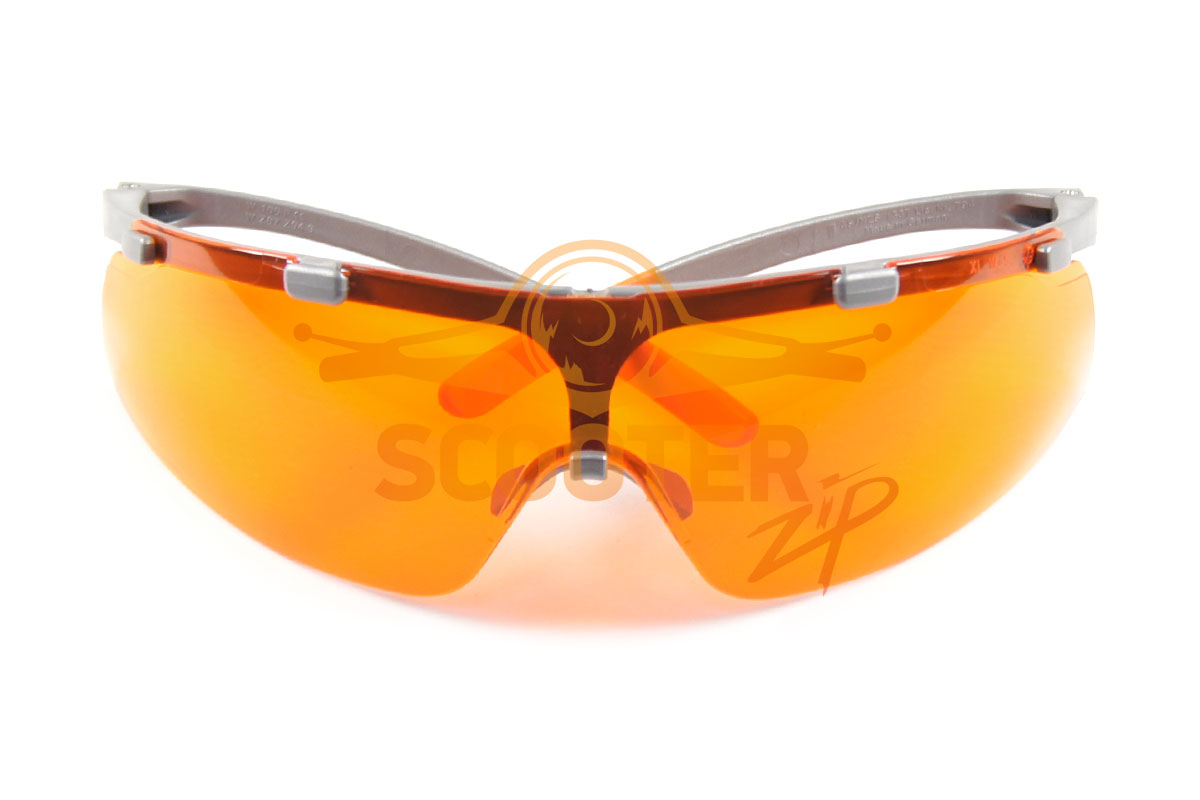 Очки защитные STIHL SUPER FIT, оранжевые для ножниц садовых электрических STIHL HSE-41, HSE-51, 00008840344