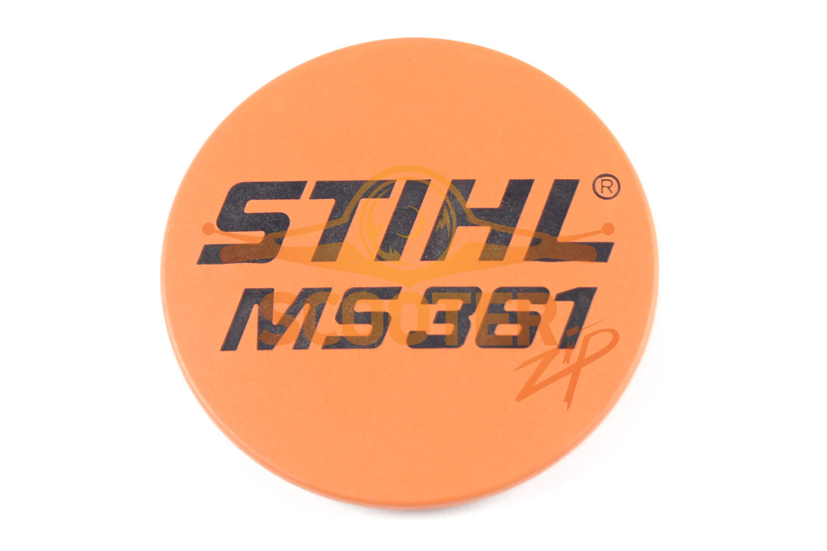 Табличка на корпус стартера для бензопилы STIHL MS 361, 11359671500