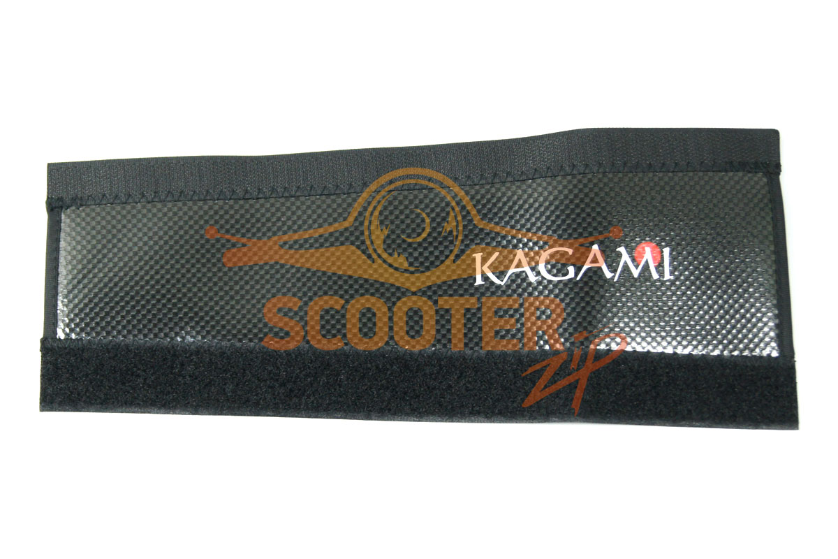 Защита пера от цепи для велосипеда, материал карбон/неопрен KAGAMI (Тайвань), 4610014471275