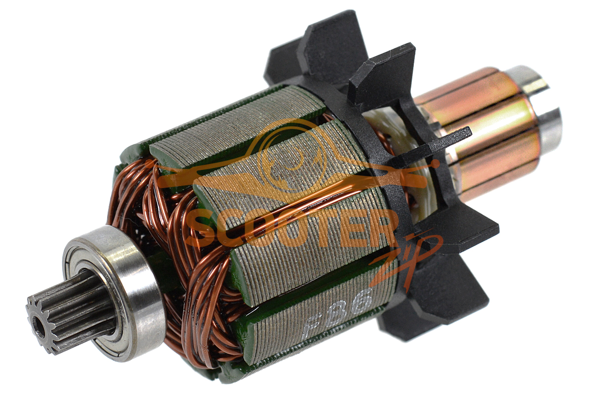 Ротор (Якорь) для шуруповерта аккумуляторного MAKITA DDF446, 619287-9