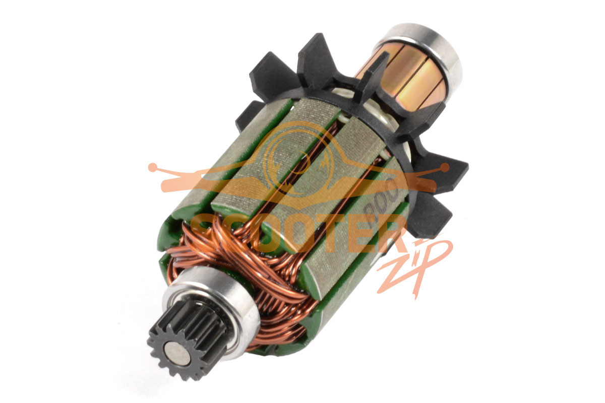 Ротор (Якорь) для шуруповерта аккумуляторного MAKITA DDF458, 619301-1