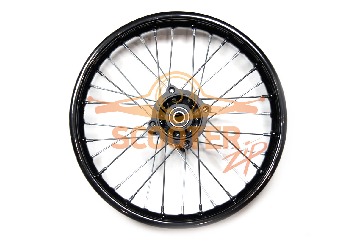 Диск колеса 14 x 1.85 задний дисковый тормоз (спицы) для мотоцикла IRBIS TTR125 MVH, 893-00346