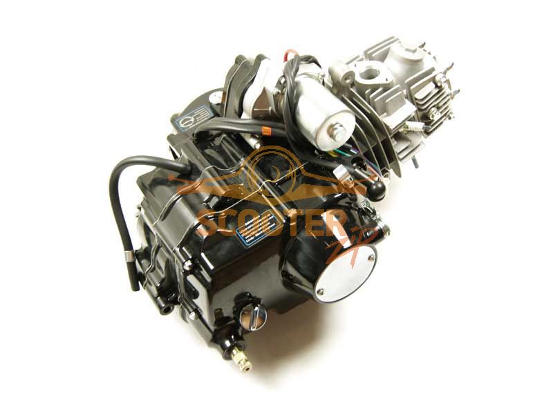 Двигатель для мопеда 4Т 153FMI 124, 9см3 (МКПП) (N-1-2-3-4) (с верх. э/стартером), 4620757435694
