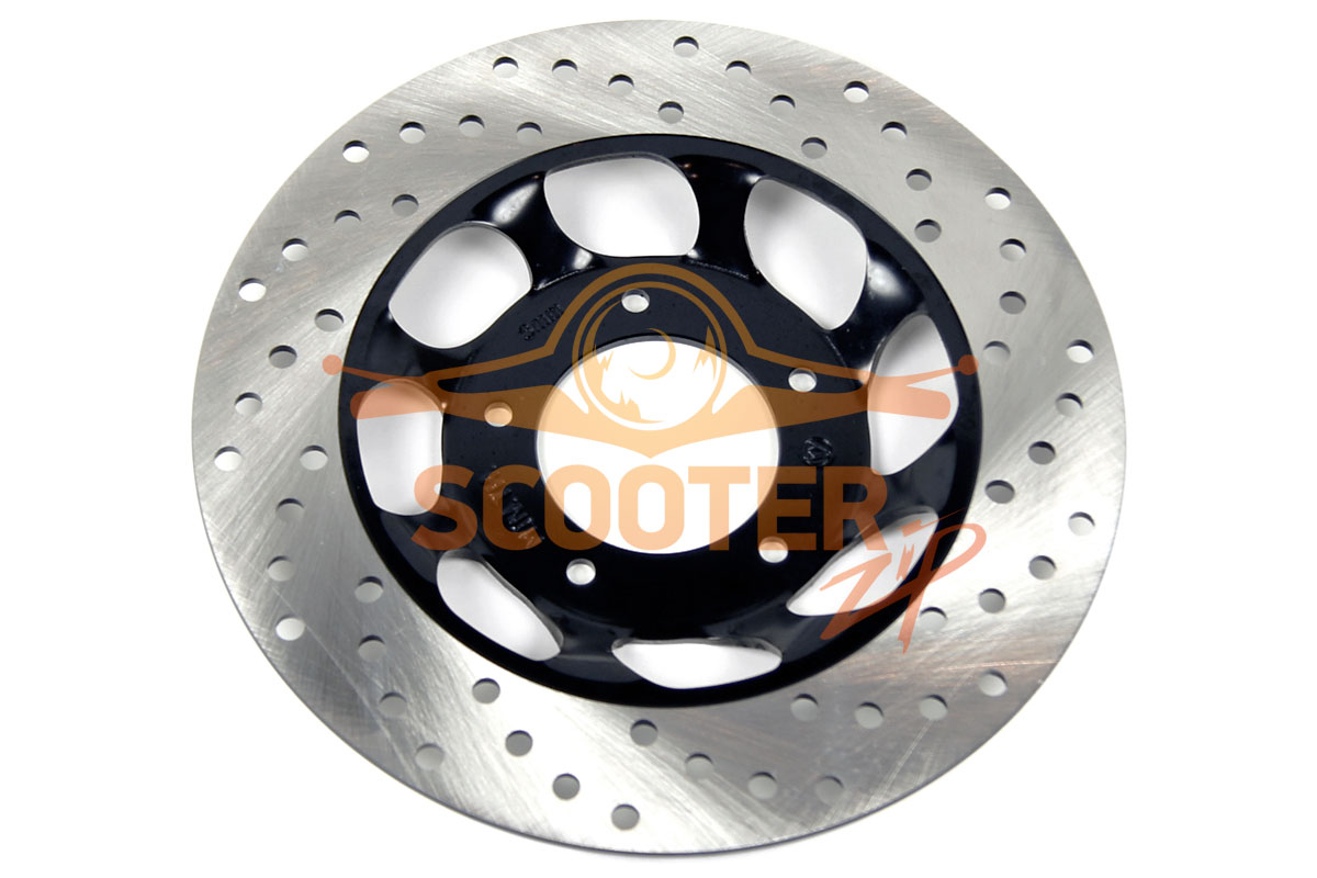 Тормозной диск для мопеда ALPHA, ACTIV, EX110, IROKEZ передний (220x58x4) (отв: 5x45) для IRBIS IROKEZ