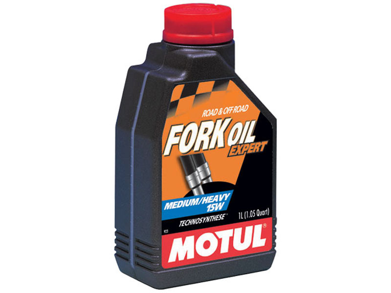 Масло для вилок Motul Fork Oil Expert Medium/Heavy 15W 1л для скутера Honling QT-9 Summer