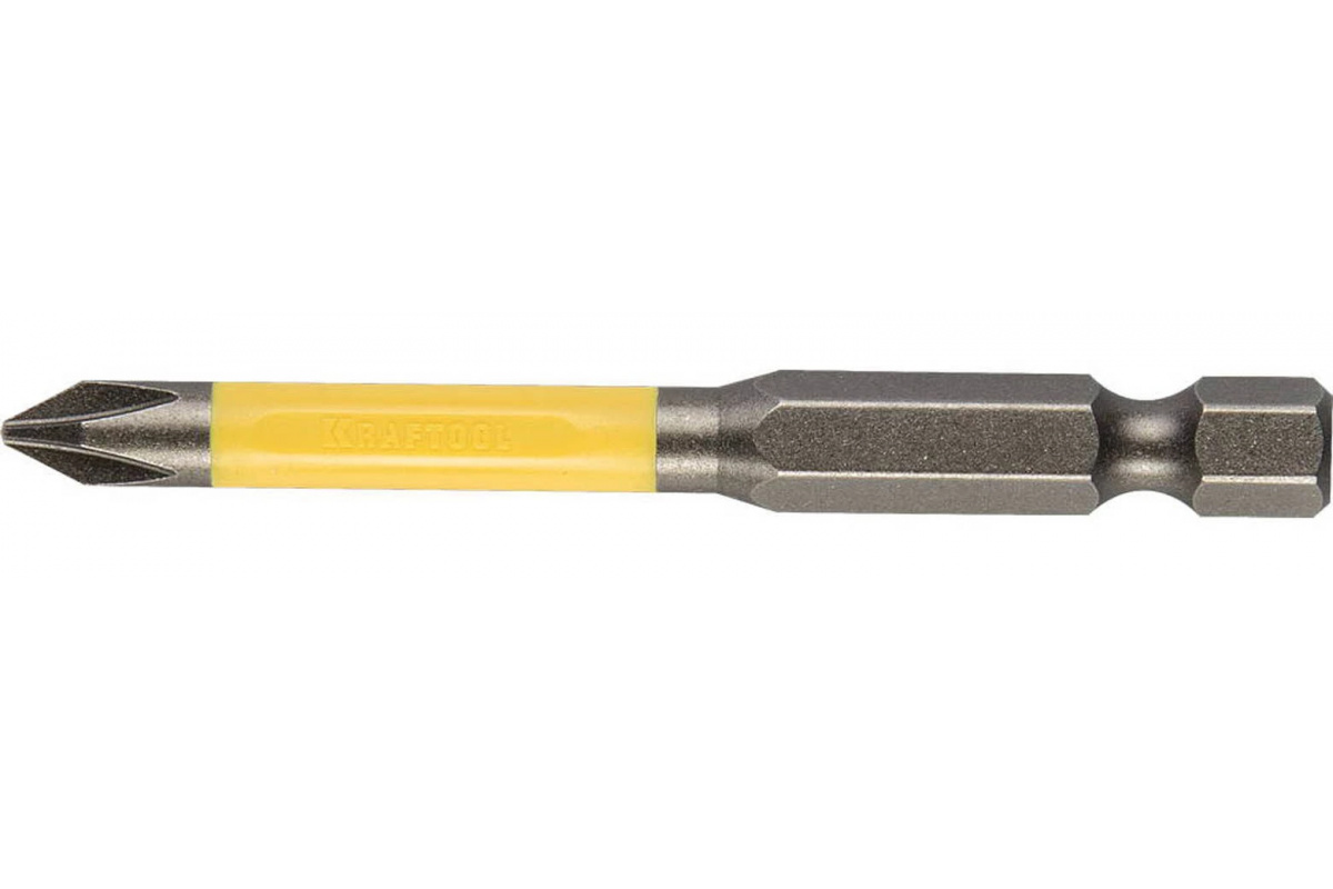 Набор бит торсионных для механизированного инструмента, INDUSTRIE, PH2, 65 мм, 2 шт, KRAFTOOL, 987-04019