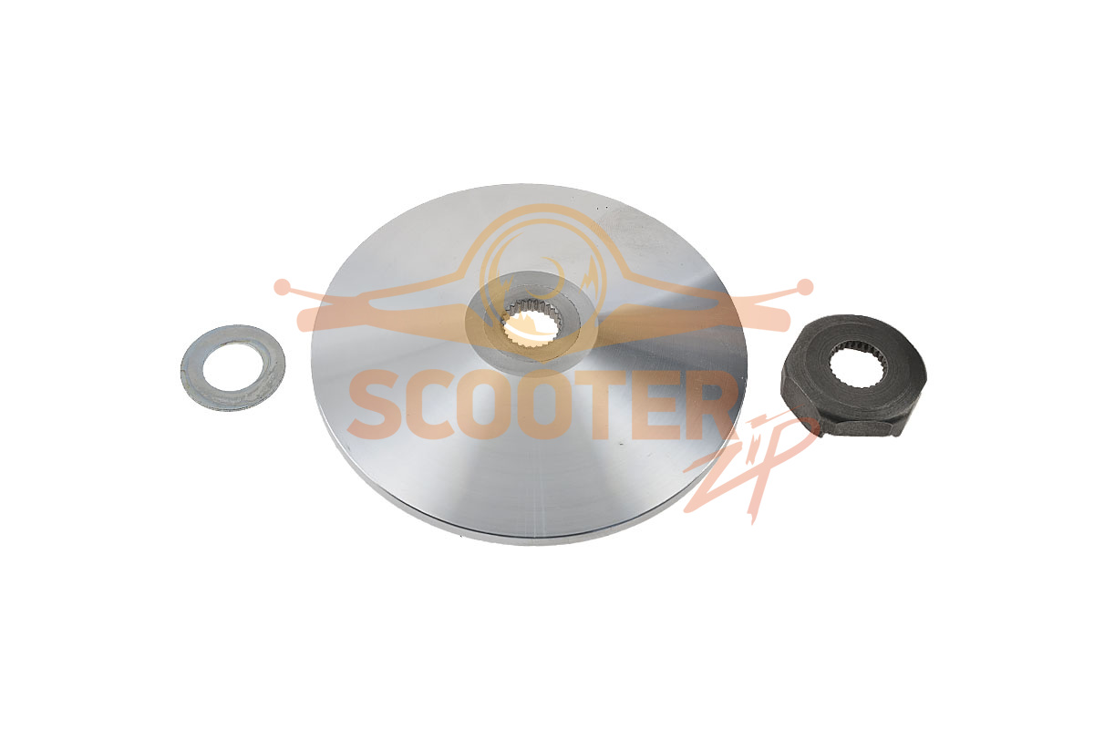 Наружный шкив переднего вариатора для скутера Suzuki Sepia, 490-2015710