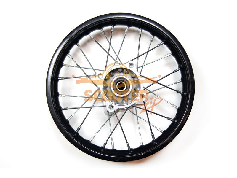 Диск колеса 12 x 1.60 задний дисковый тормоз (спицы) для скутера IRBIS BWS, 4627072922151