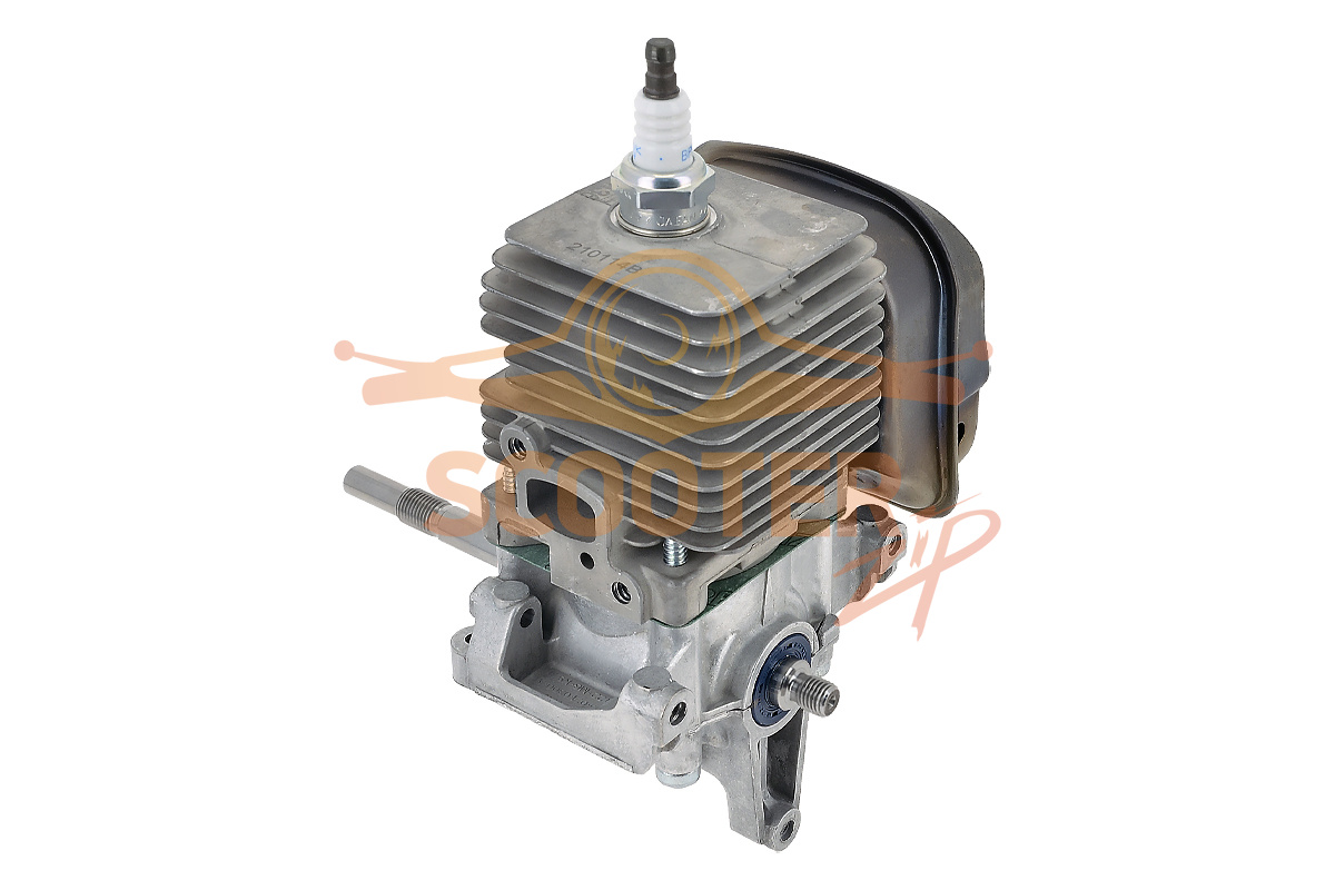 Двигатель в сборе (оригинал) для комбидвигателя STIHL KM-55, KM-55C, KM-55R, KM-55RC, 1300026O