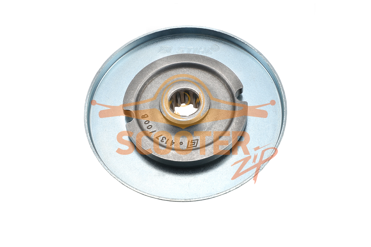 Защитная тарелка редуктора для ранцевой бензокосы STIHL FR 410 C-E, 41377103800
