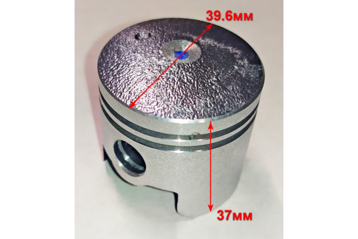 Поршень D-40 мм в сборе для бензокосы (триммера) HUTER GGT-1500TX (s/n TPW~), 61/58/113