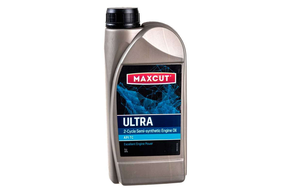 Масло MAXCUT ULTRA 2T Semi-Synthetic, 1л для дрели бензиновой (мотодрели) ECHO EDR-2400, 850930715