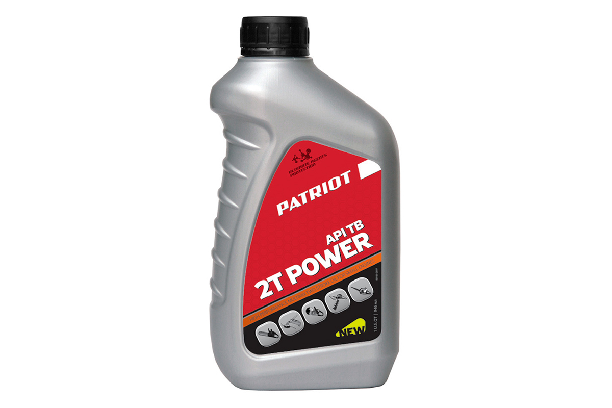 Масло минеральное PATRIOT POWER ACTIVE 2T 0,946л для бензопилы Shindaiwa-452S, 850030597