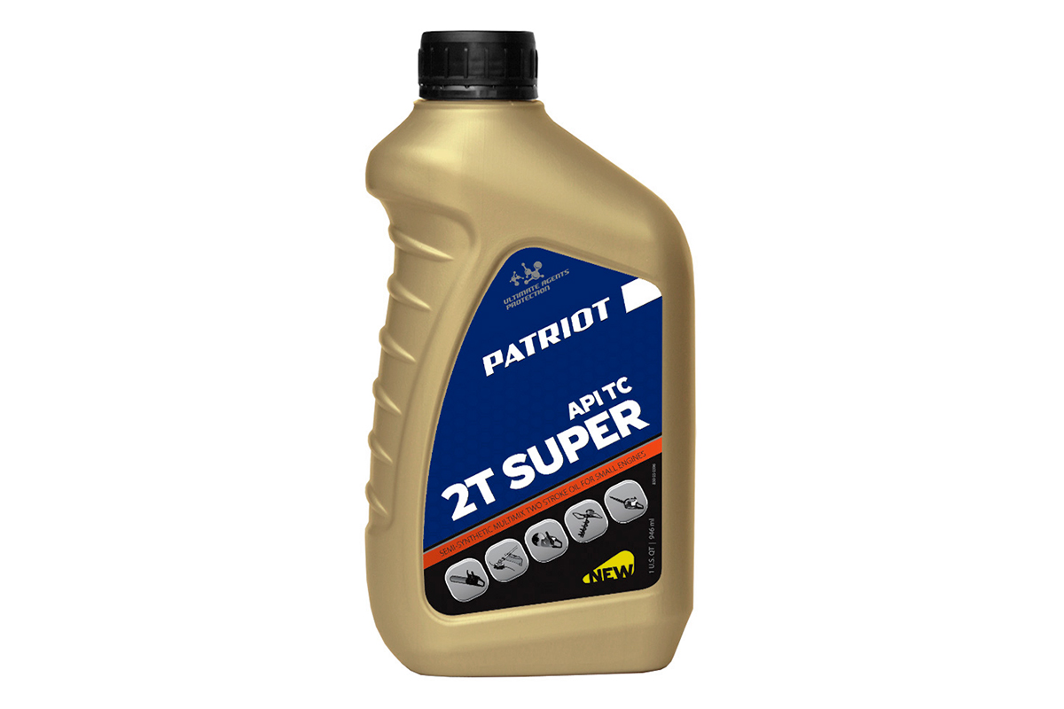 Масло полусинтетическое PATRIOT SUPER ACTIVE 2T 0,946л для бензокосы (триммера) Shindaiwa B-450, 850030596