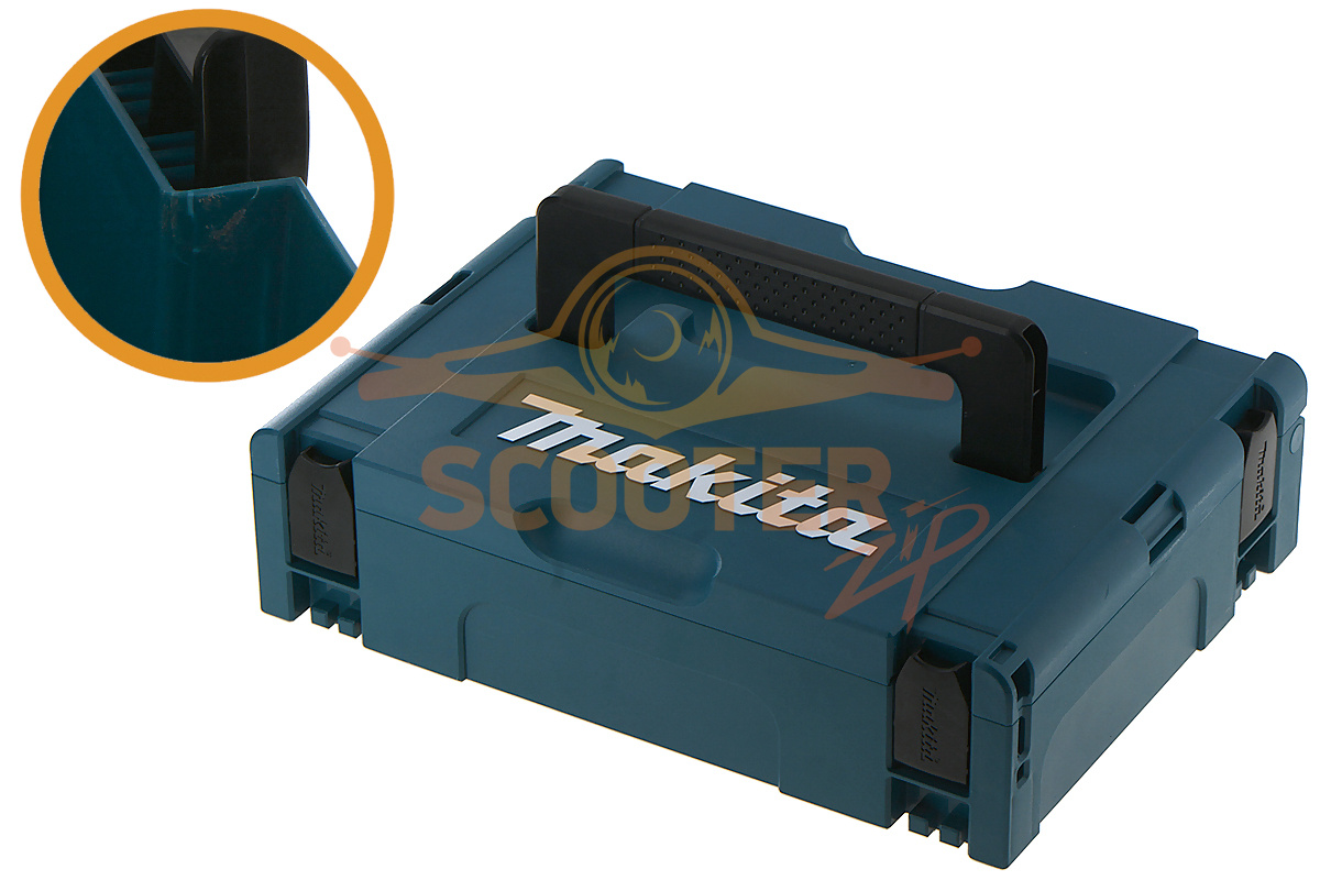 Кейс Makpac тип 1, 395x295x110 мм (УЦЕНКА) для лобзика аккумуляторного MAKITA JV103D, 821549-5УЦ