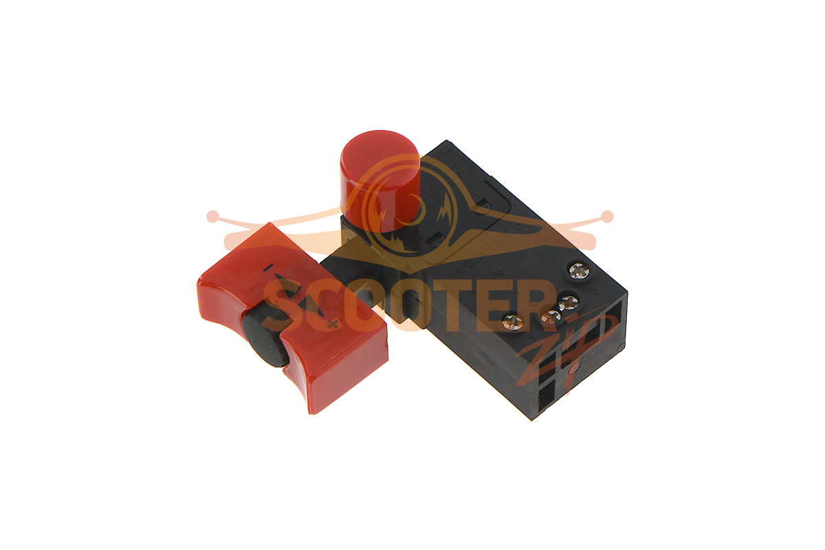 Выключатель SW-K01, с толстым фиксатором и регулятором оборотов, для китайских перфораторов и лобзиков, 889-0176