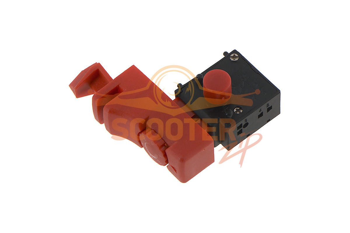 Выключатель FA8-5/1BEK, с фиксатором и регулятором оборотов, для китайских перфораторов, 889-0211