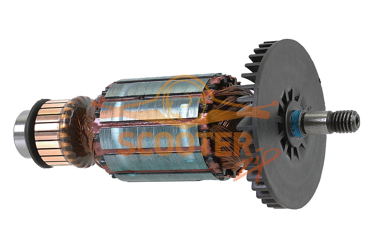 Ротор (Якорь) Black & Decker для рубанка KW712 TYPE 2 220В (L-135 мм, D-38 мм, резьба М8 (шаг 1.25 мм)), 1003726-00