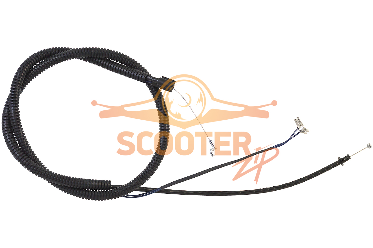 Набор тросика и проводов в сборе В250В для бензокосы (триммера) PARTNER B250 B GT, 5451620-01