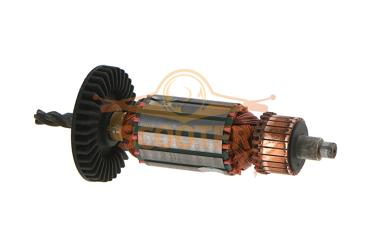 Ротор (Якорь) ИНТЕРСКОЛ Д-550 ЭР (L-144 мм, D-32 мм, 4 зуба, наклон вправо) аналог, 889-1193