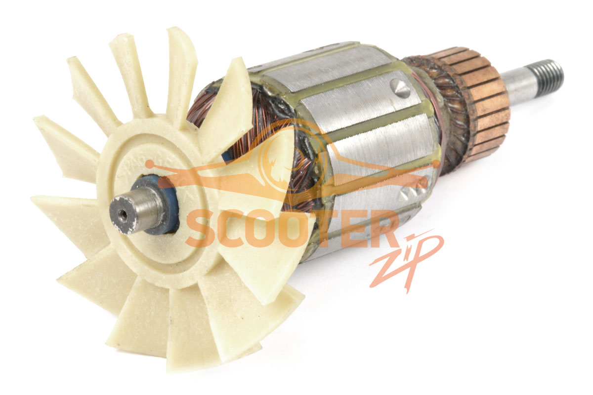 Ротор (Якорь) для машины шлифовальной ленточной REBIR LS1S-76E, BS810XP-22