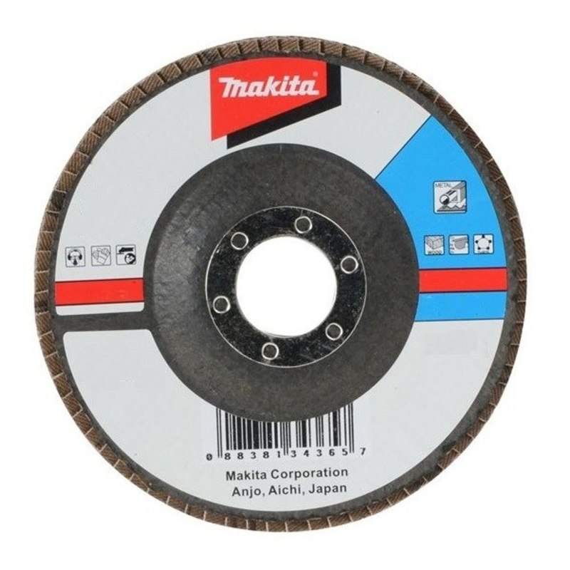 Лепестковый шлиф, диск А36, 125мм угловой Makita, D-27078