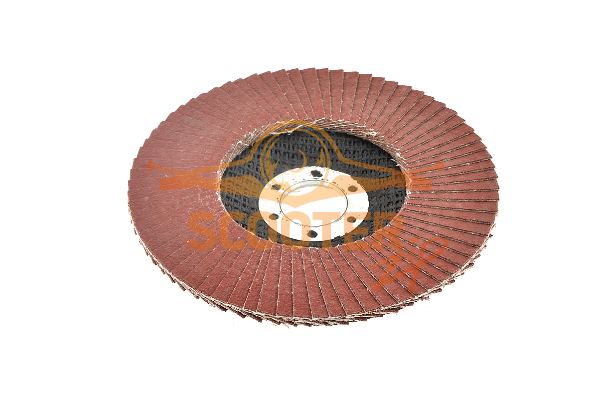 Лепестковый шлиф, диск С120, 125мм плоский Makita, D-28525