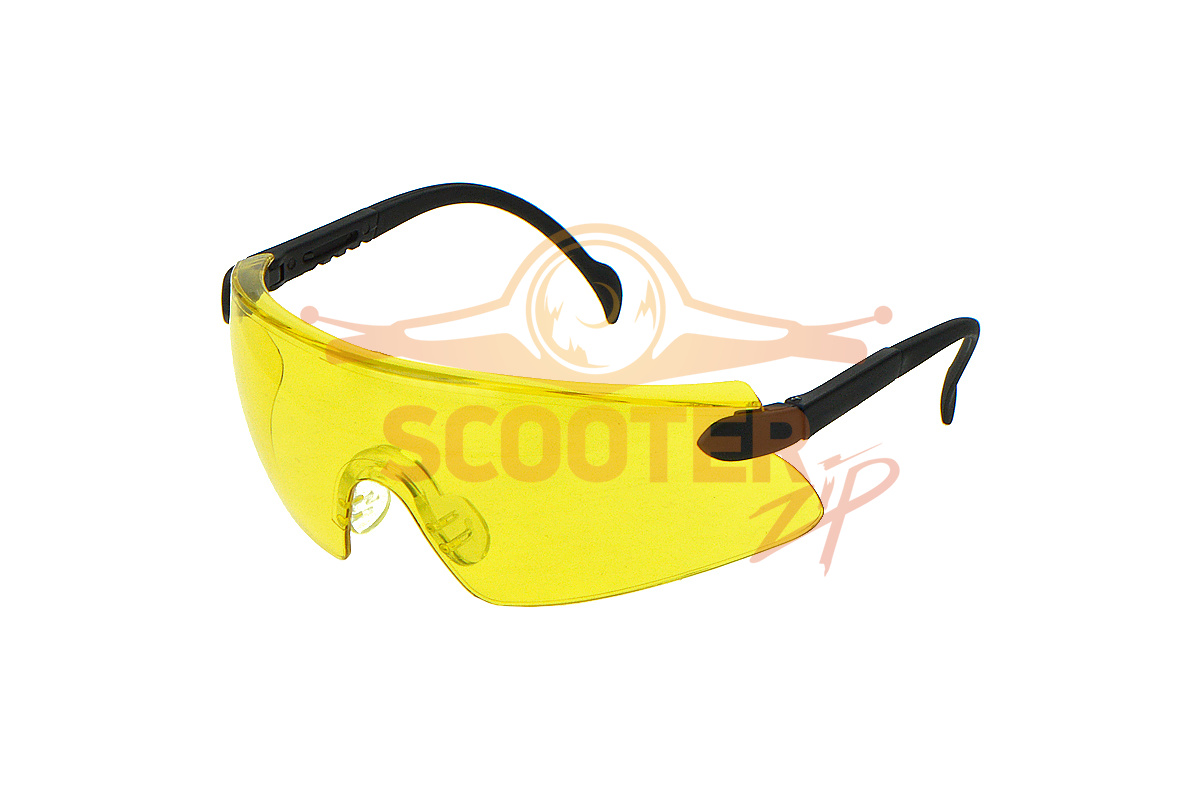Очки защитные CHAMPION желтые для подметательной машины CHAMPION GS-50100 (до 2020г s/n 37022100000), C1006