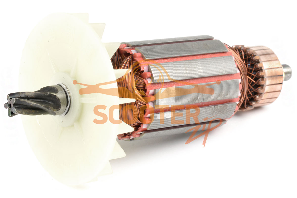 Ротор (Якорь) STERN RH26G перфоратор (L-150 мм, D-42 мм, 5 зубов, наклон вправо), 889-0379