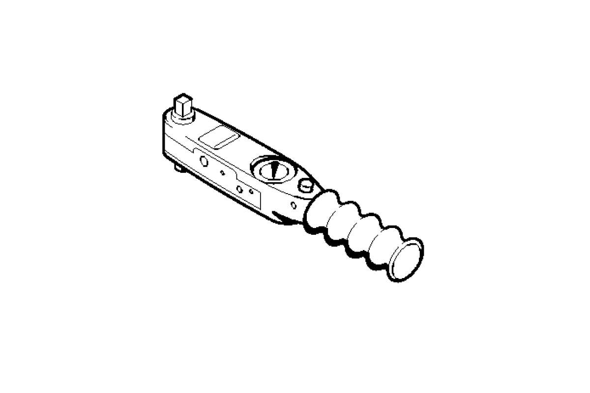 ℗ Динамометрический ключ Stihl 1/4 (0, 5-18, 0 Нм) с сигналом для электропилы STIHL MSE-250C, 59108900302