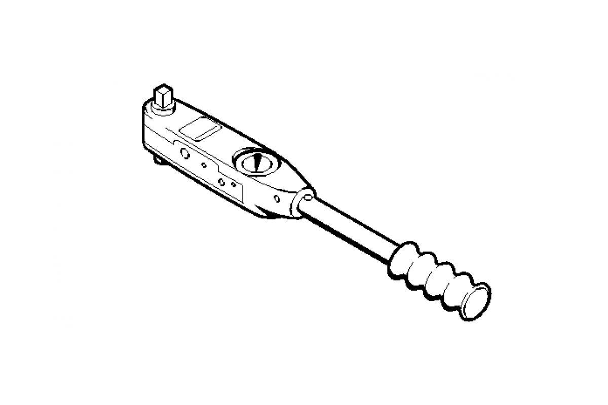 ℗ Динамометрический ключ Stihl 1/2 (6, 0-80 Нм) для бензопилы STIHL MS 193 C-E, 59108900311