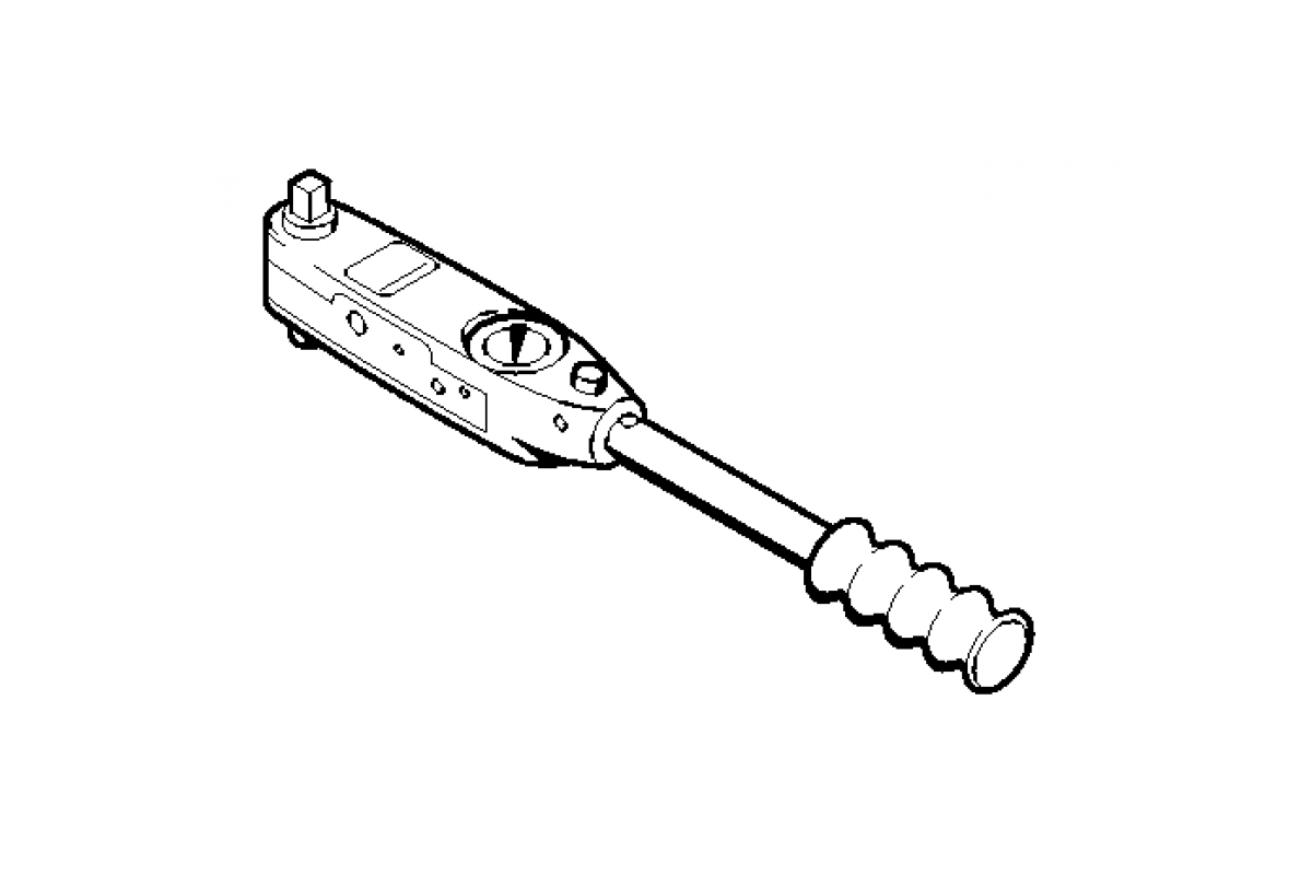 ℗ Динамометрический ключ Stihl 1/2 (6, 0-80 Нм) с сигналом для комбидвигателя STIHL KM-55, KM-55C, KM-55R, KM-55RC, 59108900312