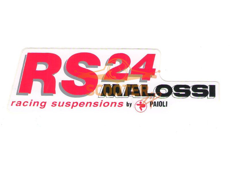 Наклейка RS 14см. MALOSSI (Италия), 9911917_RS