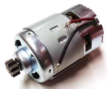 Электродвигатель комплект с шестеренкой для ножниц садовых аккумуляторных CHAMPION HTB-360, 8440-751309-0000000