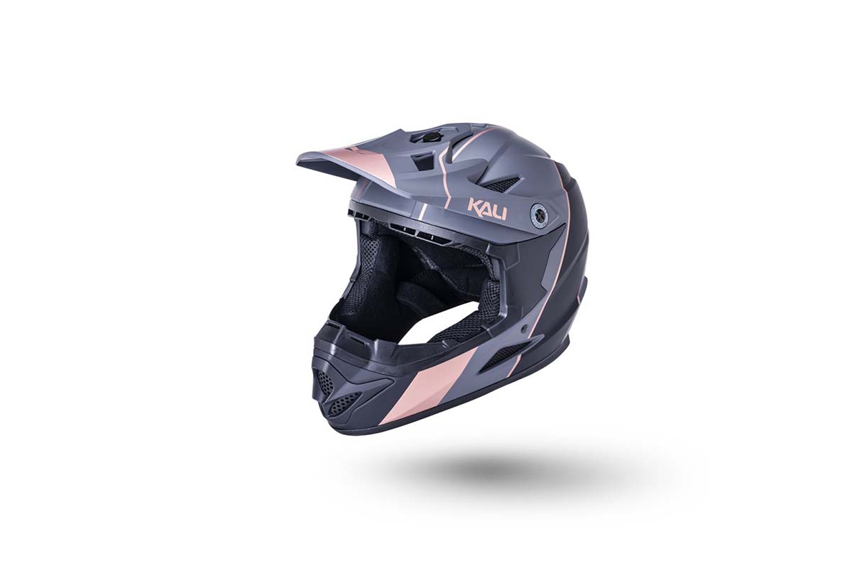 Шлем Full Face DH/BMX Zoka 6отв. Stripe мат/ черн./бронз YM(50-51см) LDL KALI NEW, 02-10621122