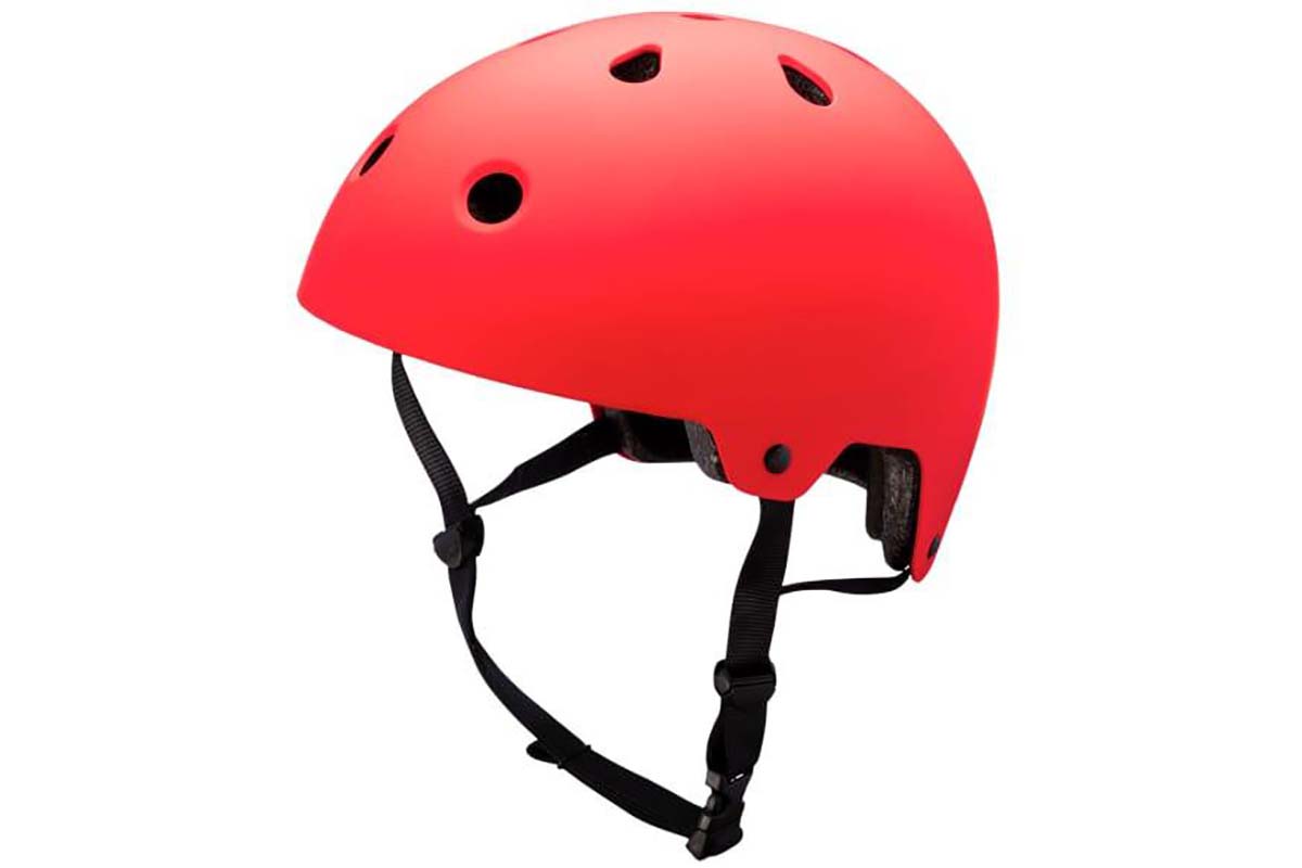 Шлем BMX/FREESTYLE MAHA Red 10отв. M 54-58см, красный KALI, 02-30218116