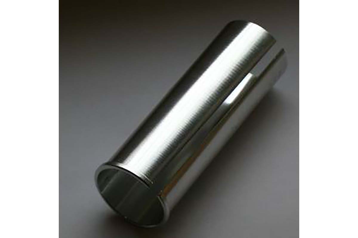 Адаптер для подседельного штыря алюминиевый 25,4/27,0х80мм серебр., 5-259943