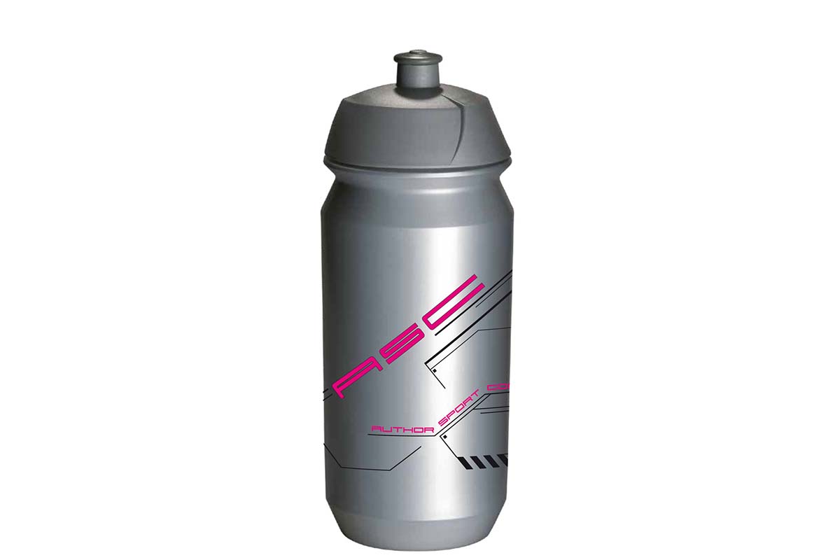 Фляга AB-Tcx-Shiva X9 0.6л серебристо-розовая TACX/AUTHOR (Голландия), 8-14064014