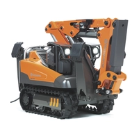 Деталировка демонтажного робота HUSQVARNA DXR140