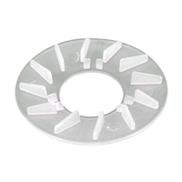 Крыльчатка пластиковая наружнего шкива для скутера с двигателем 4T 139QMB 50сс WM
