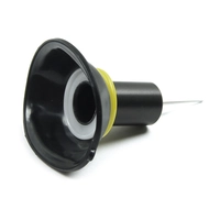 Мембрана (кругл. золотник d-18mm) с иглой для скутера с двигателем 4T 139QMB 70сс MVH