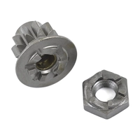 Привод кикстартера + храповик (компл.) для скутера Suzuki AG-100 WM