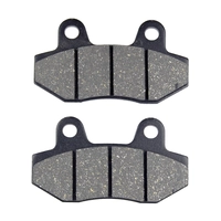 Колодки дискового тормоза для скутера Honling QT6; TTR250a, TTR250Sa (задние); Z50R, GS150s-200s, XR250Rs, Nirvana, Volcan (передние) MVH